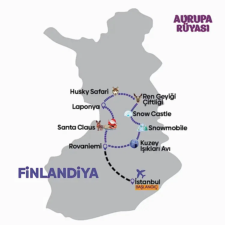 Lapland Kuzey Işıkları Turu